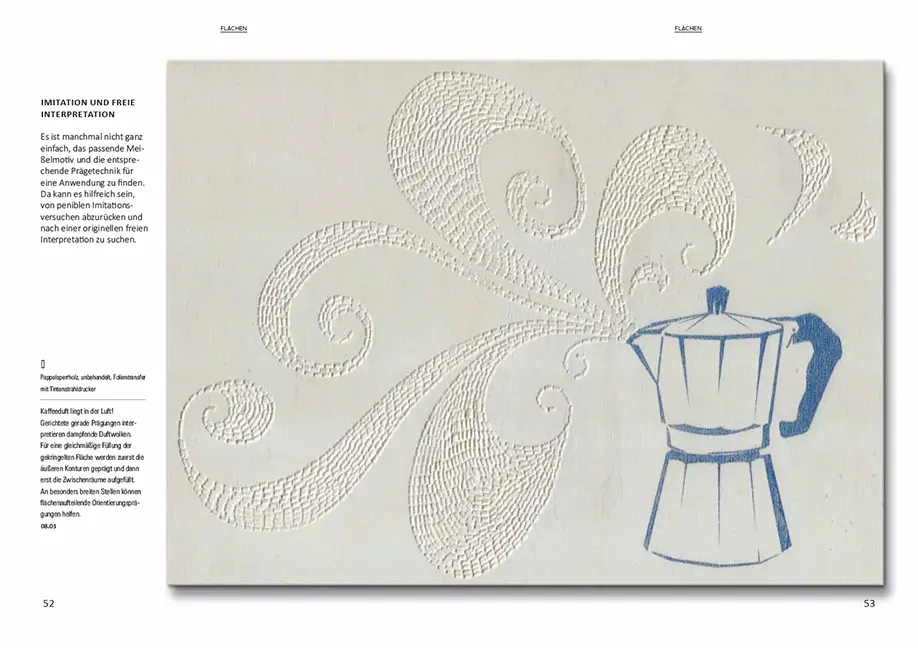 Sample Content (Image) Holz prägen