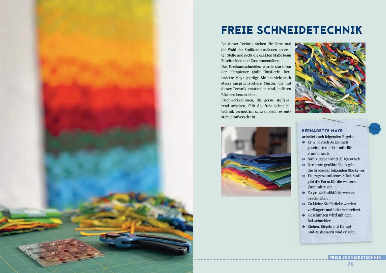 Sample Content (Image) Patchworken und Quilten
