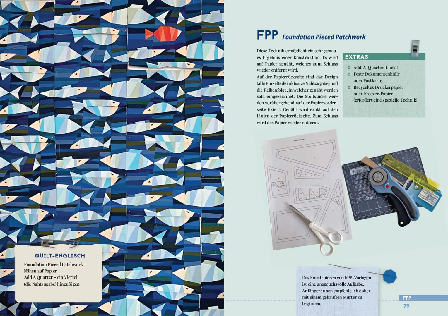 Sample Content (Image) Patchworken und Quilten