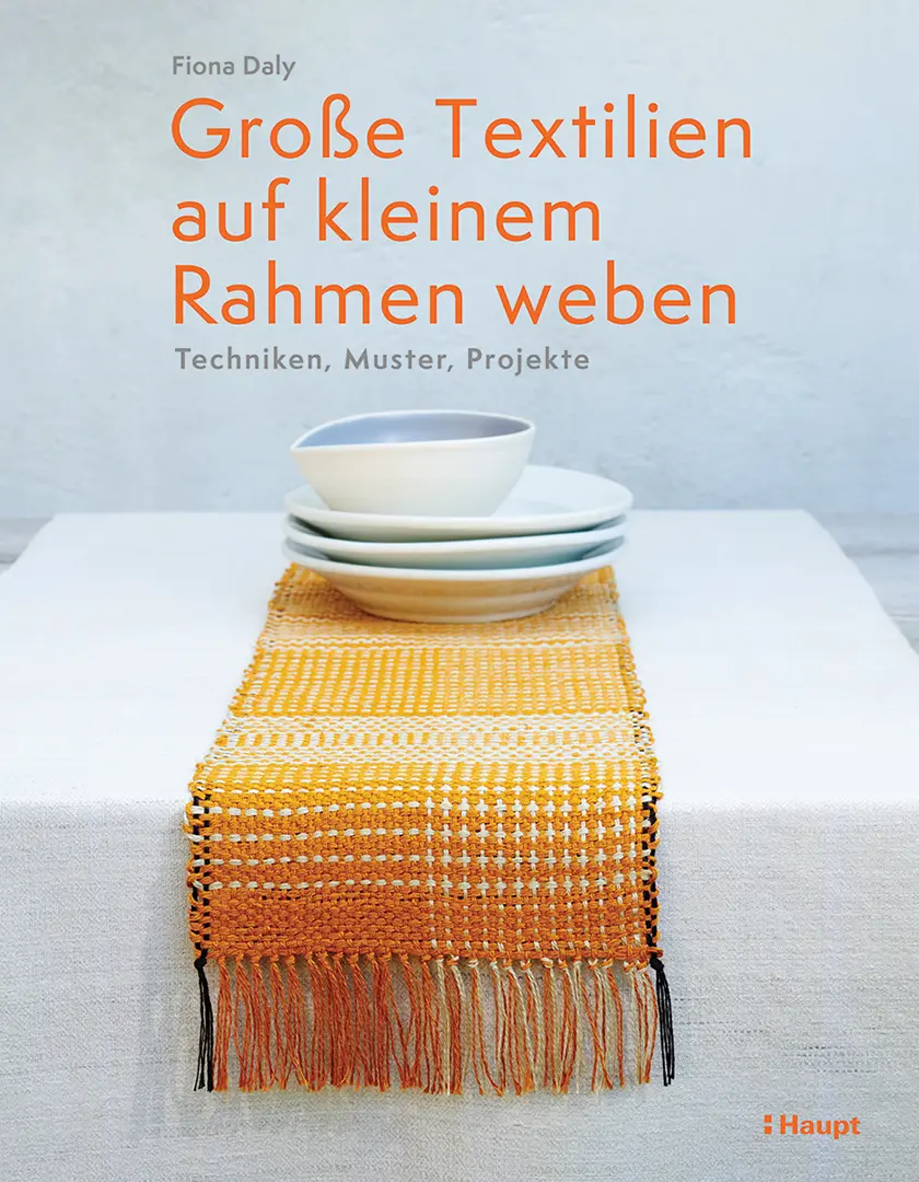 Front Cover Image Große Textilien auf kleinem Rahmen weben