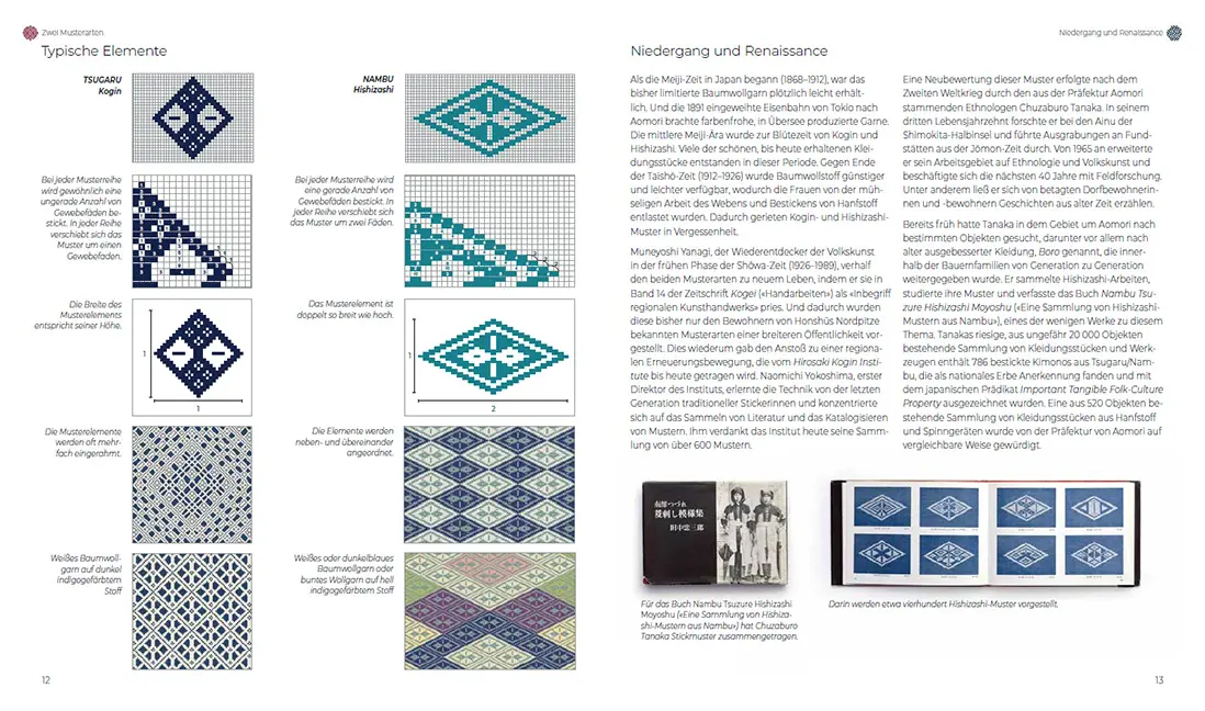 Sample Content (Image) Japanische Muster sticken