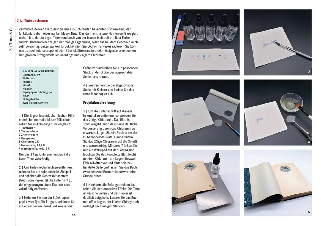 Sample Content (Image) Bücher restaurieren