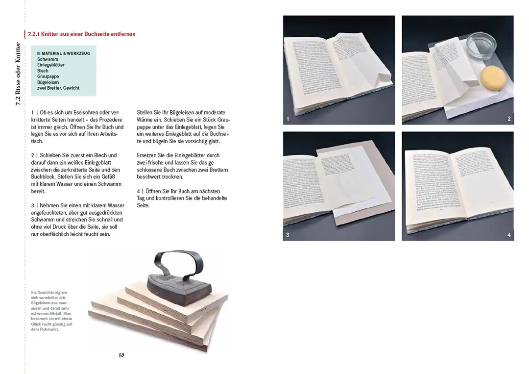 Sample Content (Image) Bücher restaurieren