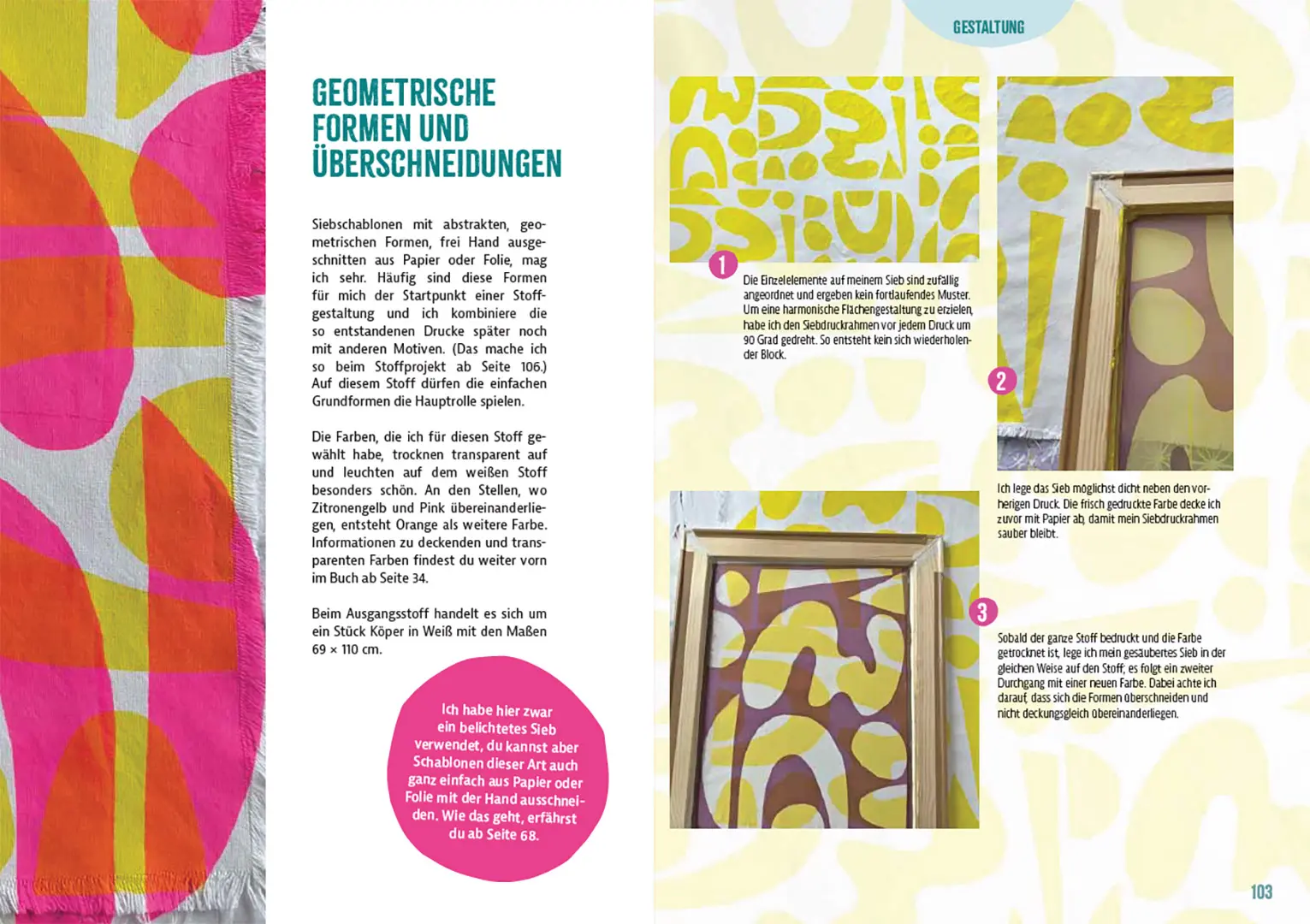 Sample Content (Image) Einfach Siebdruck