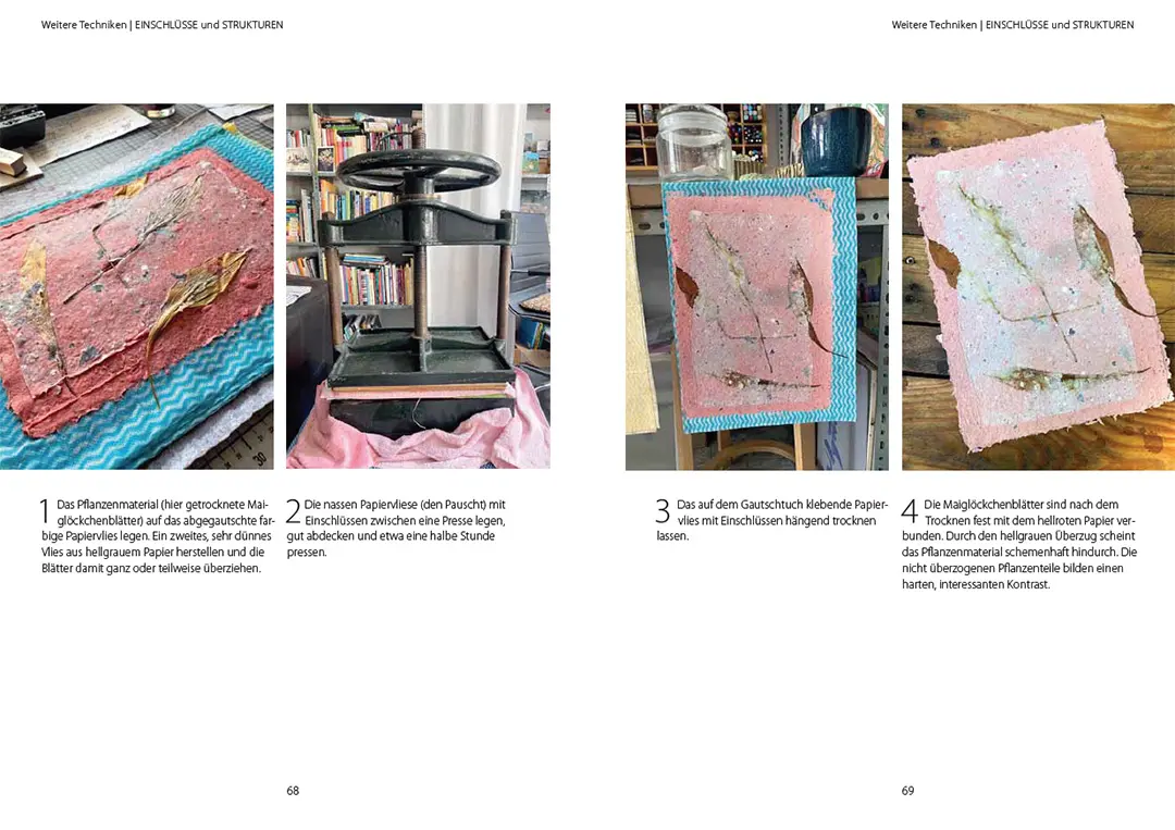 Sample Content (Image) Papiere schöpfen und gestalten