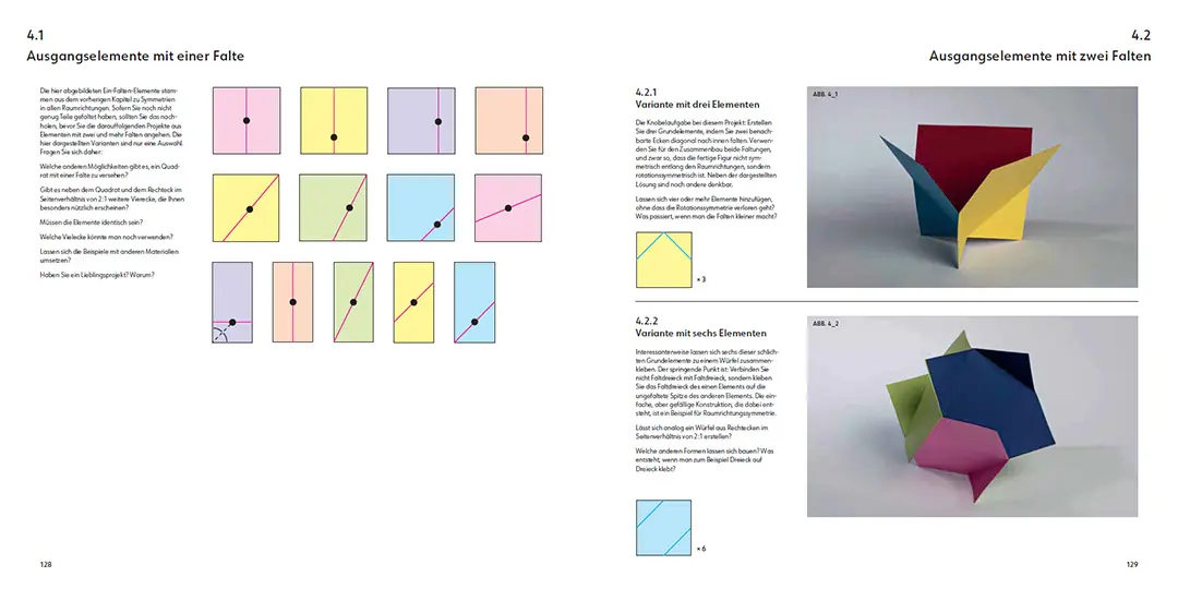 Sample Content (Image) Papier in der dritten Dimension