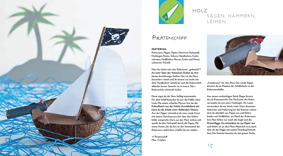 Sample Content (Image) Kinder-Werkstatt Holz, Stein, Metall