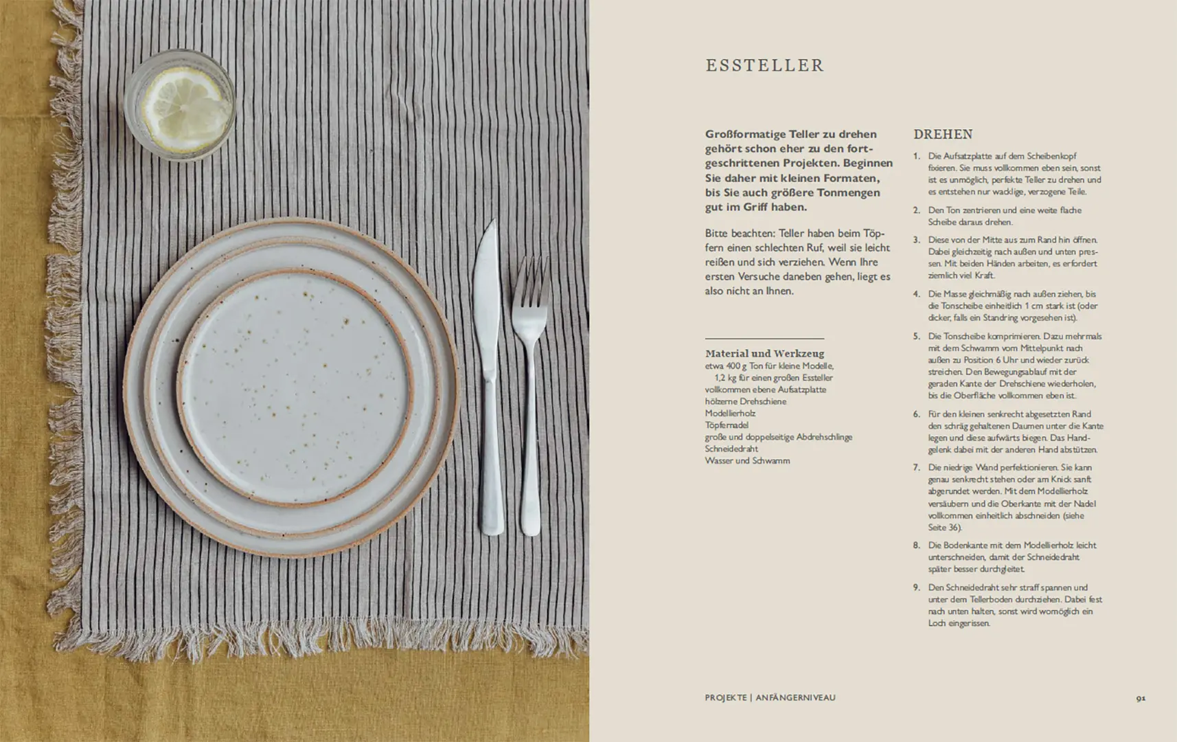 Sample Content (Image) Auf der Scheibe geformt