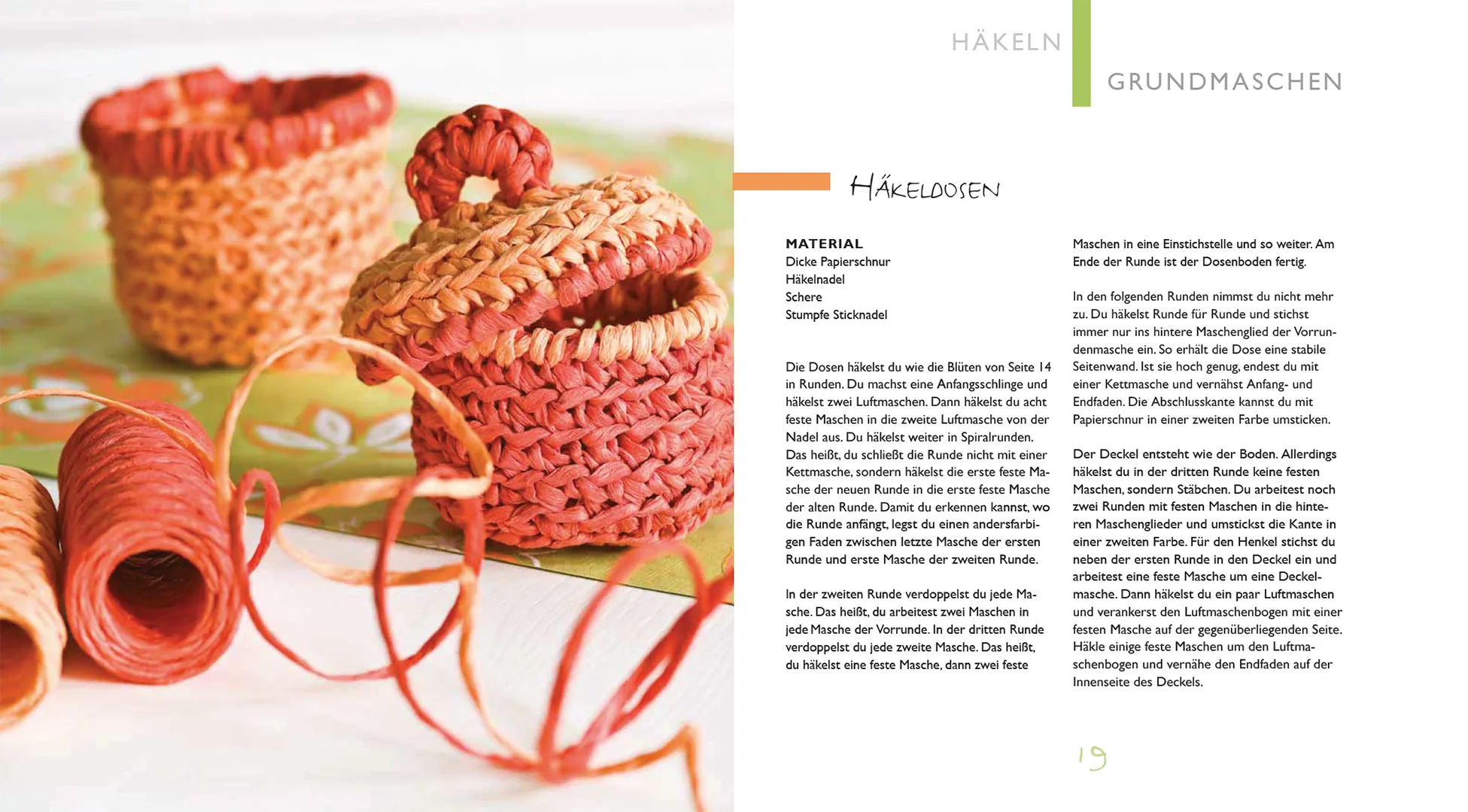 Sample Content (Image) Kinder-Werkstatt Häkeln, Stricken, Färben