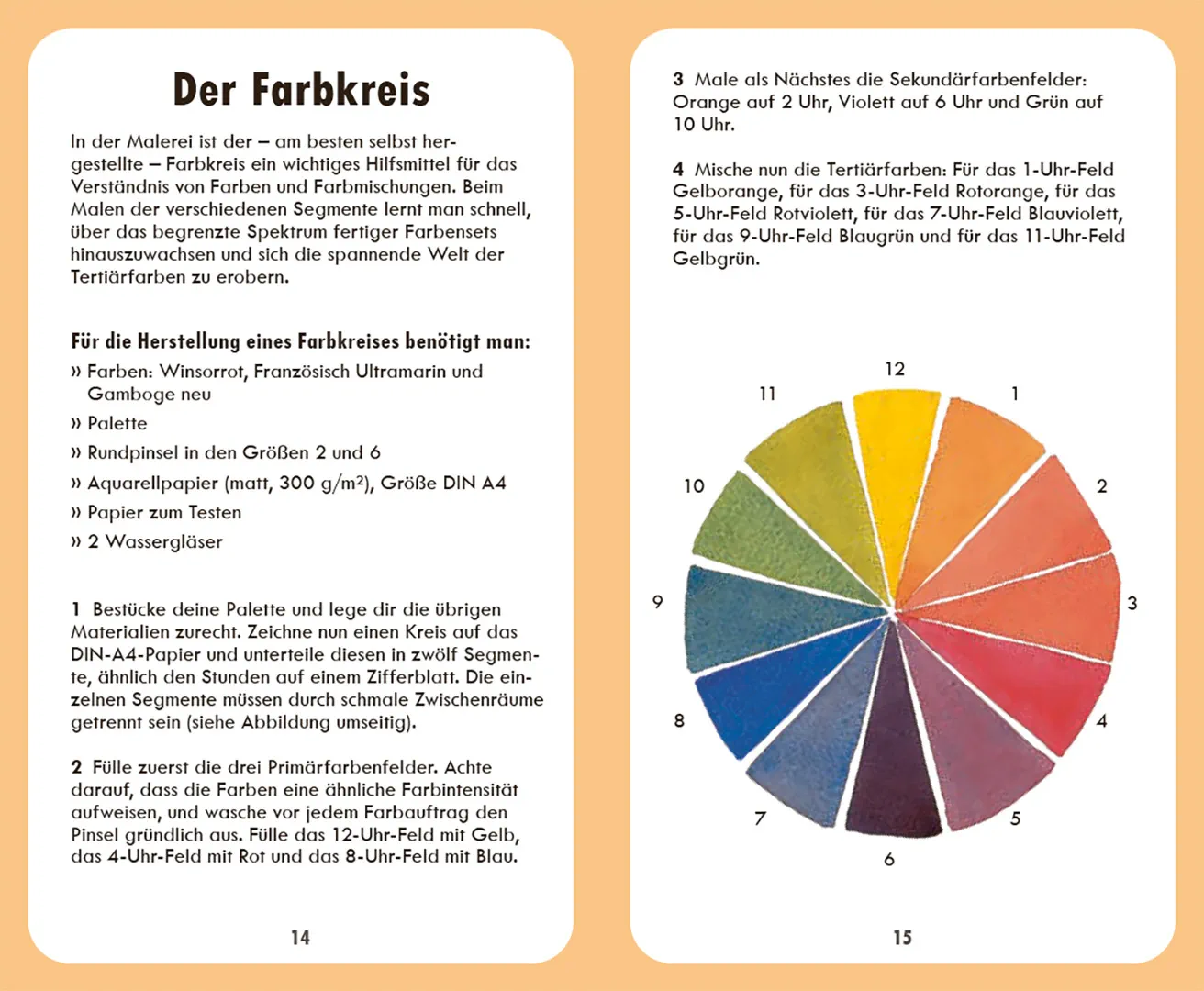Sample Content (Image) Aquarellfarben mischen - das Kartenset
