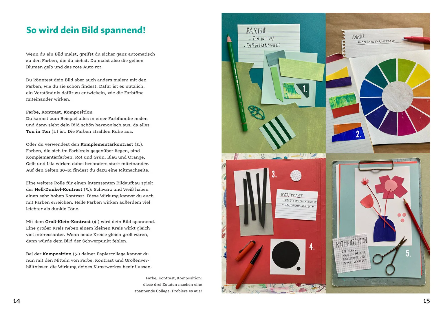 Sample Content (Image) Malen mit Schere und Papier