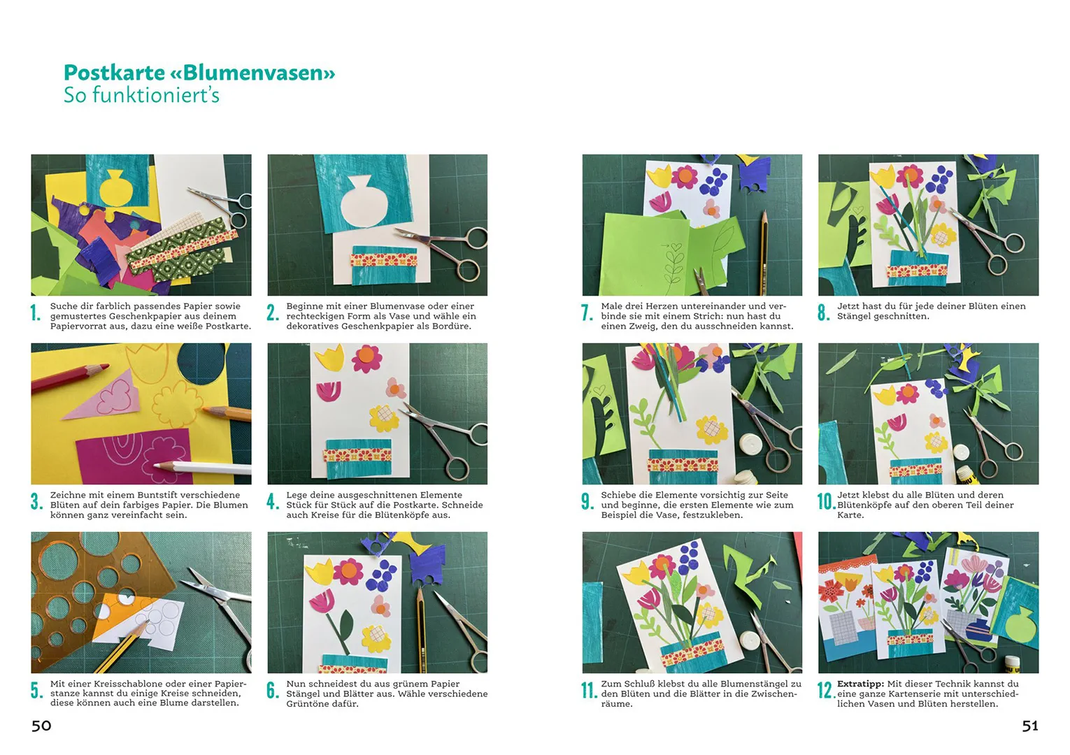 Sample Content (Image) Malen mit Schere und Papier