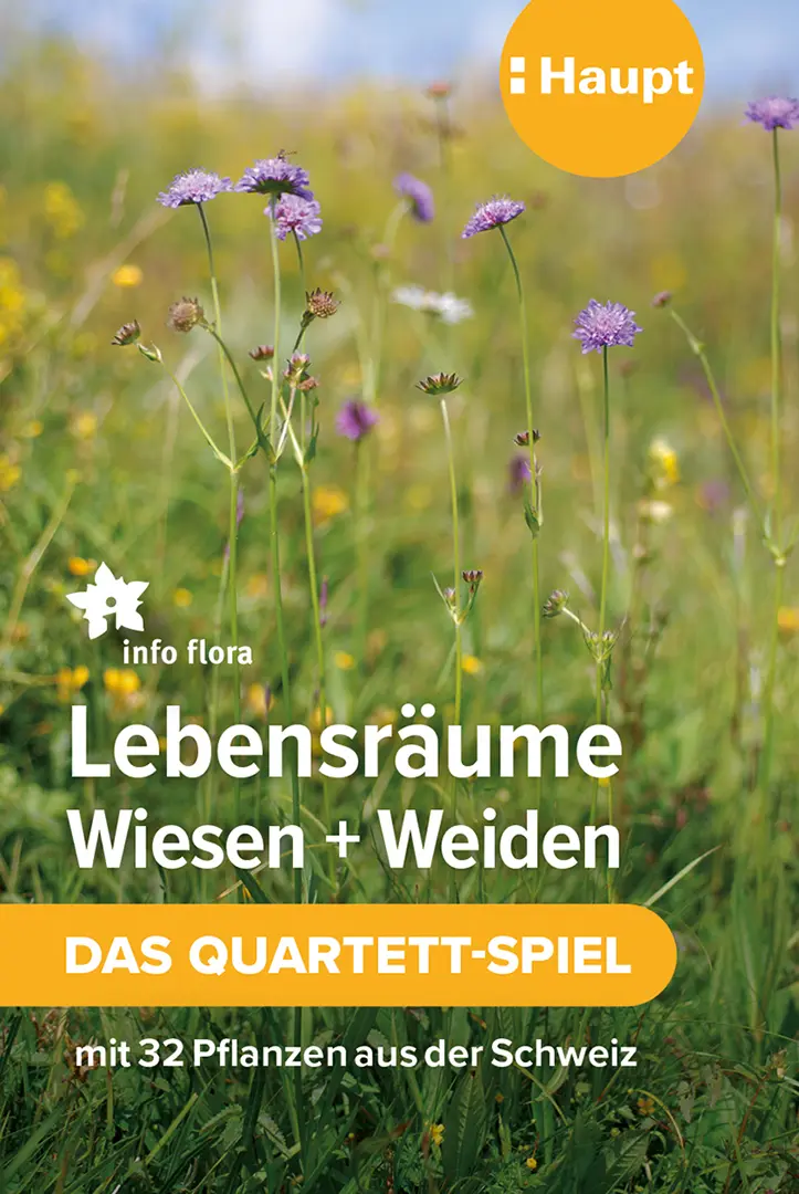 Front Cover Image Lebensräume Wiesen und Weiden – das Quartett-Spiel