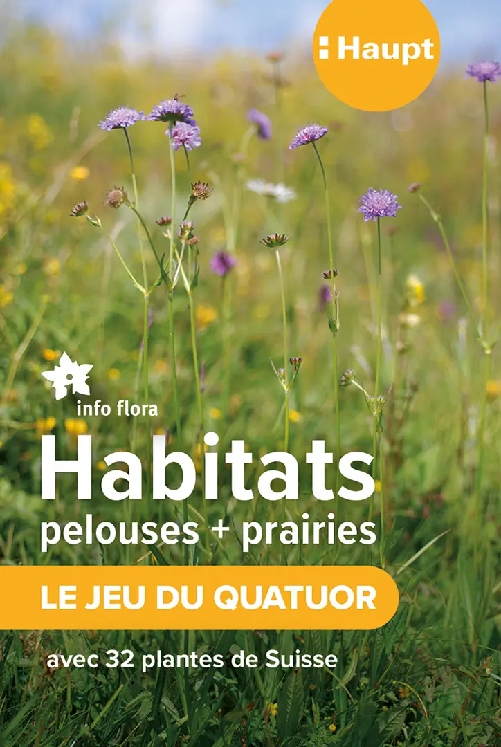 Front Cover Image Habitats pelouses et prairies – le jeu du quatuor