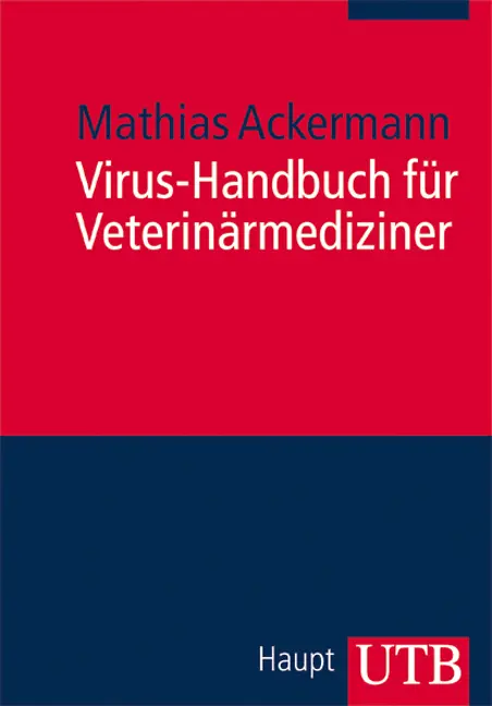 Front Cover Image Virus-Handbuch für Veterinärmediziner