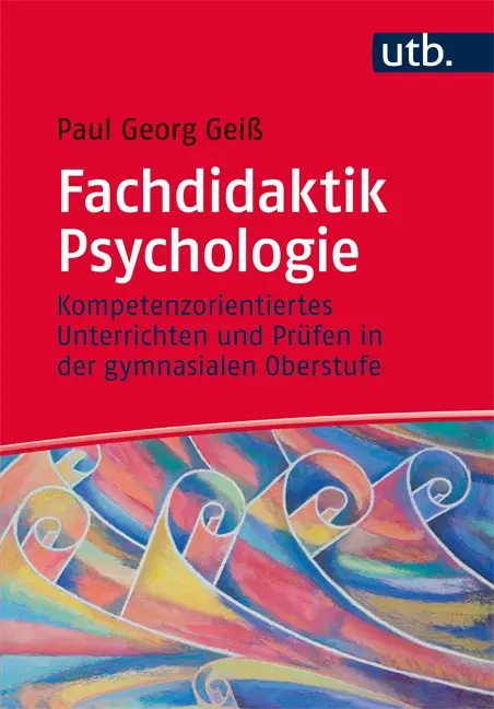 Front Cover Image Fachdidaktik Psychologie