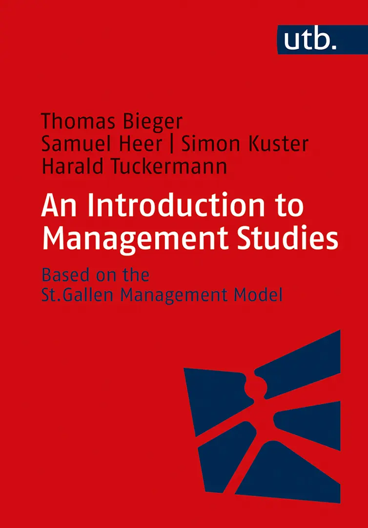 Front Cover Image An Introduction to Management Studies