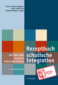 Vorderes Coverbild Rezeptbuch schulische Integration