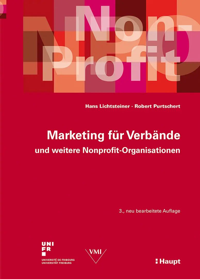 Vorderes Coverbild Marketing für Verbände und weitere Nonprofit-Organisationen