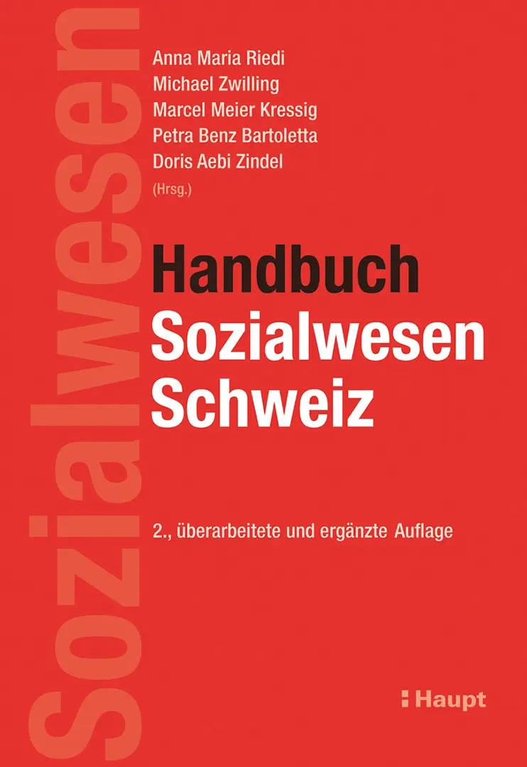 Vorderes Coverbild Handbuch Sozialwesen Schweiz