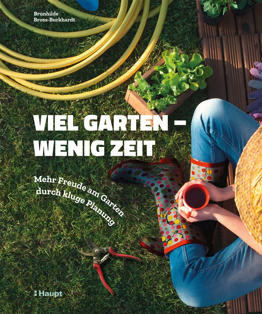 Vorderes Coverbild Viel Garten - wenig Zeit