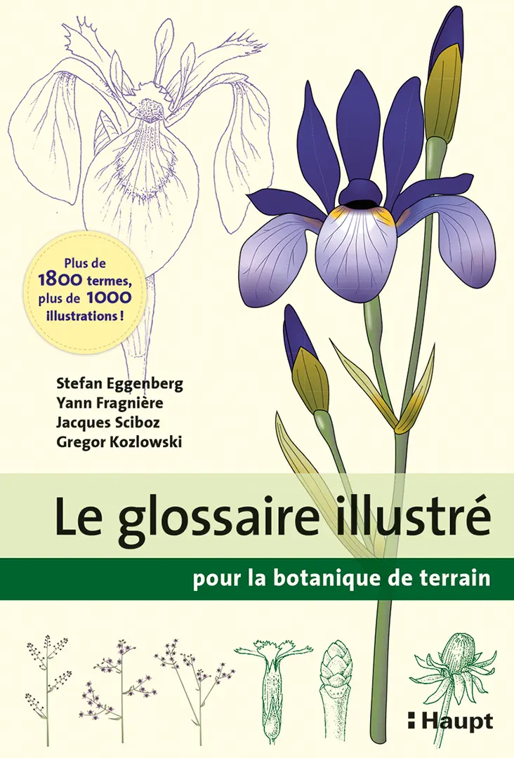 Vorderes Coverbild Le glossaire illustré pour la botanique de terrain