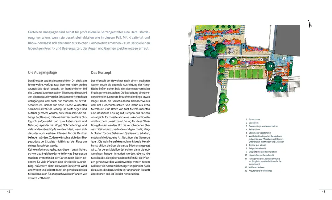 Beispielinhalt (Bild) Wege zum Naturgarten
