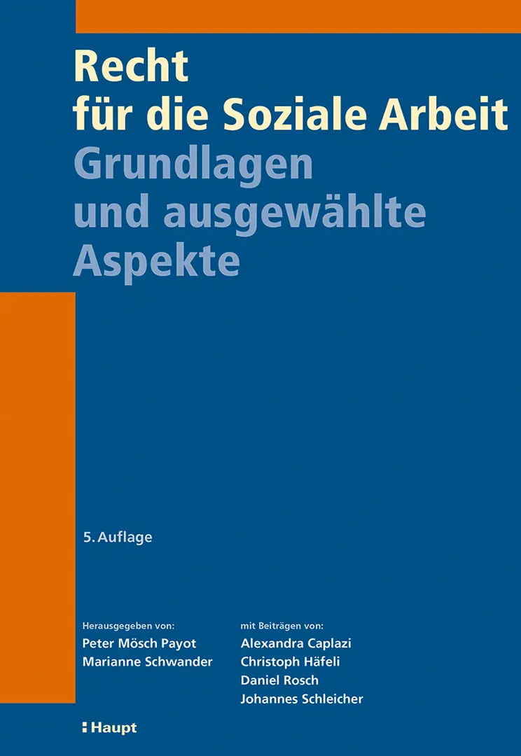 Vorderes Coverbild Recht für die Soziale Arbeit