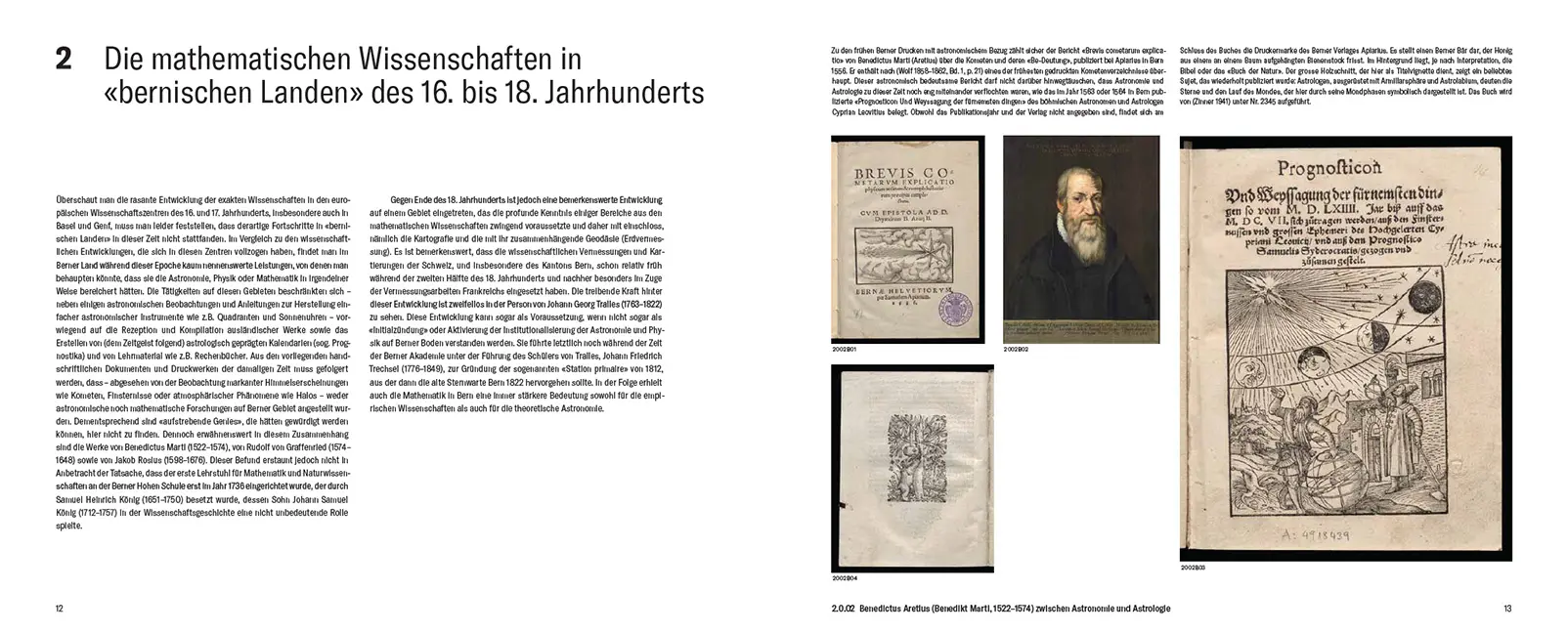 Beispielinhalt (Bild) Astronomie und Geodäsie in Bern