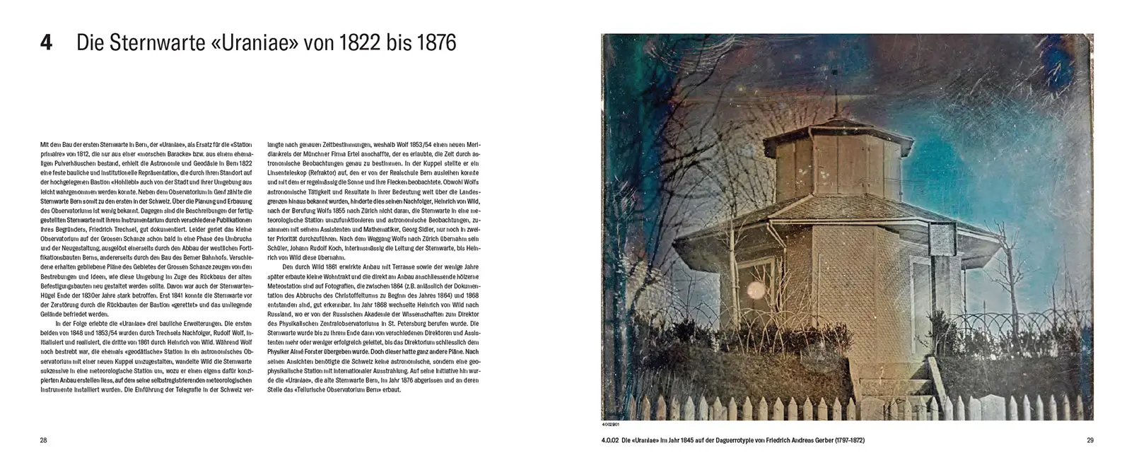 Beispielinhalt (Bild) Astronomie und Geodäsie in Bern