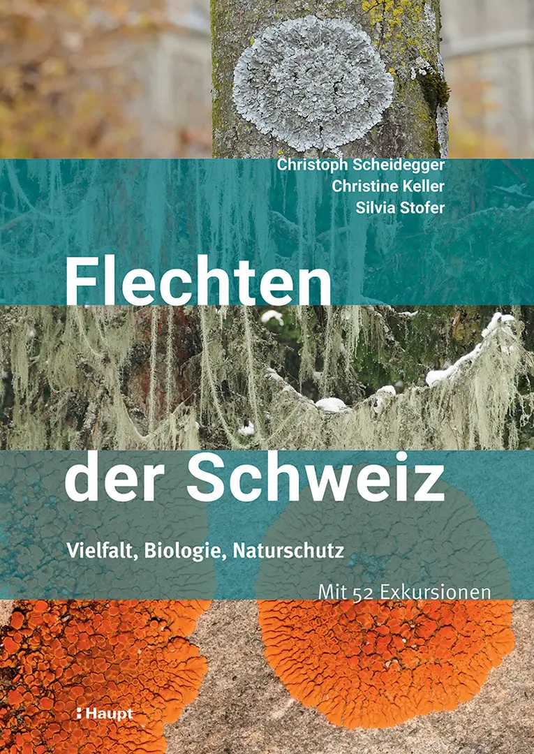 Vorderes Coverbild Flechten der Schweiz