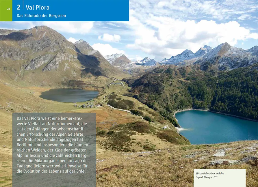 Beispielinhalt (Bild) Naturwanderungen im Tessin