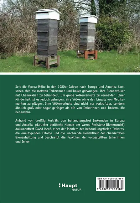 Rückseitencover Behandlungsfrei imkern