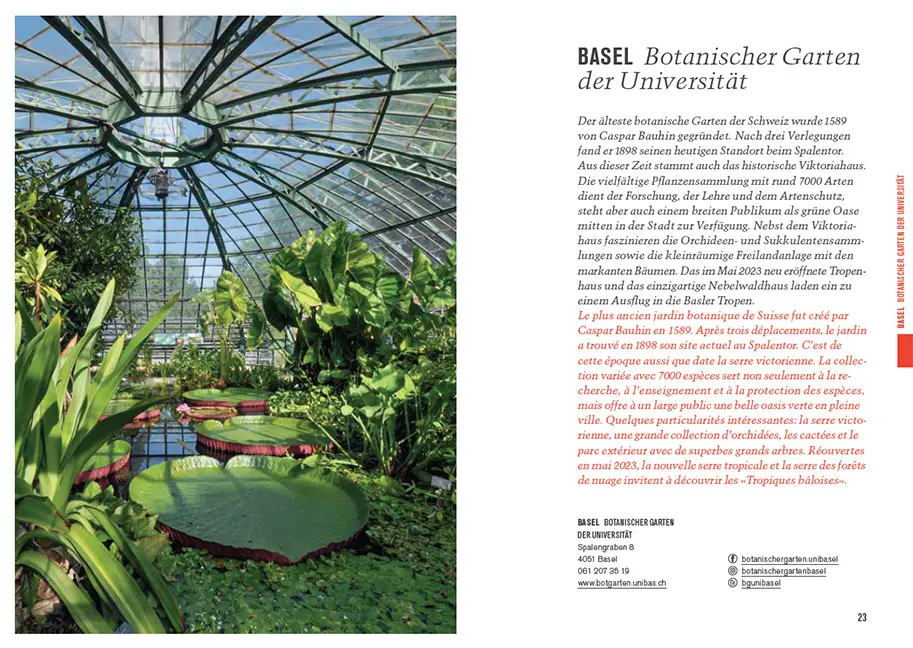 Beispielinhalt (Bild) Botanica 2023