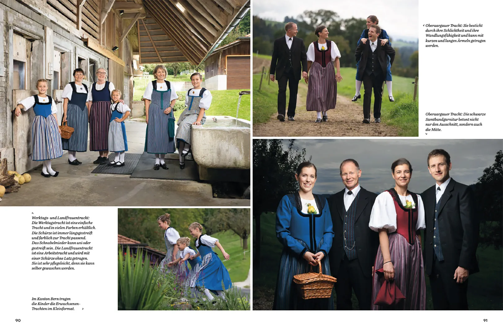 Beispielinhalt (Bild) Das Schweizer Trachtenbuch
