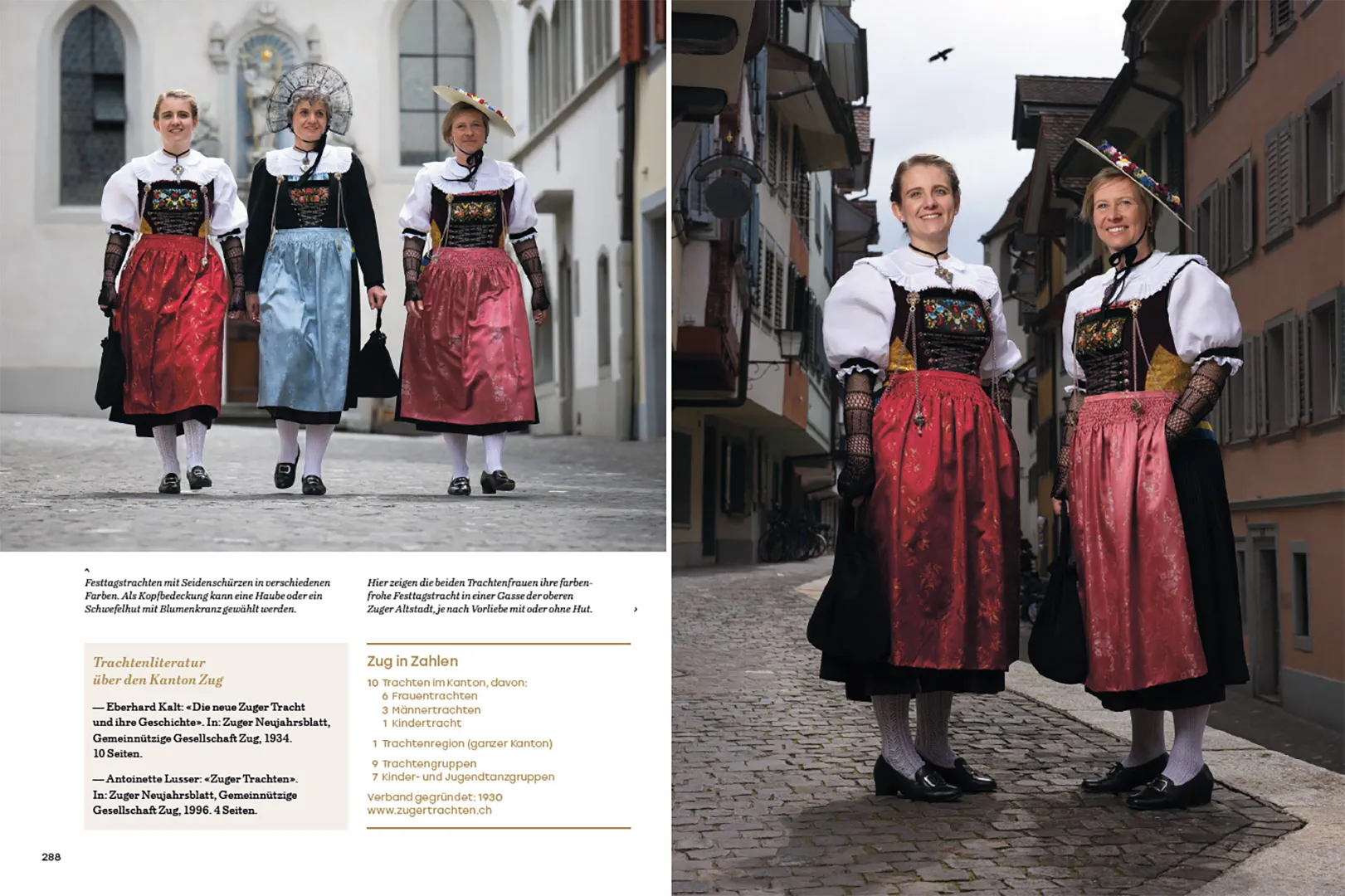 Beispielinhalt (Bild) Das Schweizer Trachtenbuch