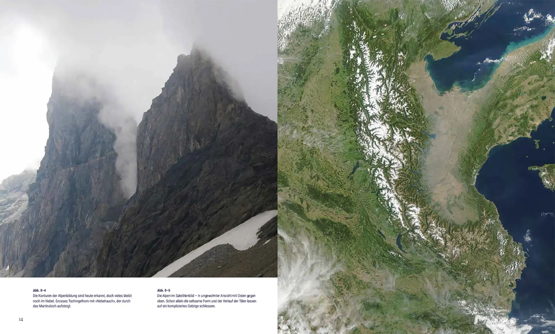 Beispielinhalt (Bild) Wie Berge entstehen und vergehen