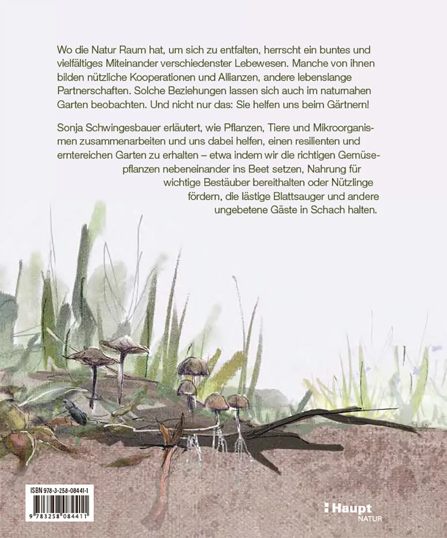 Rückseitencover Von Pflanzen, die sich mögen, und Tieren, die uns helfen