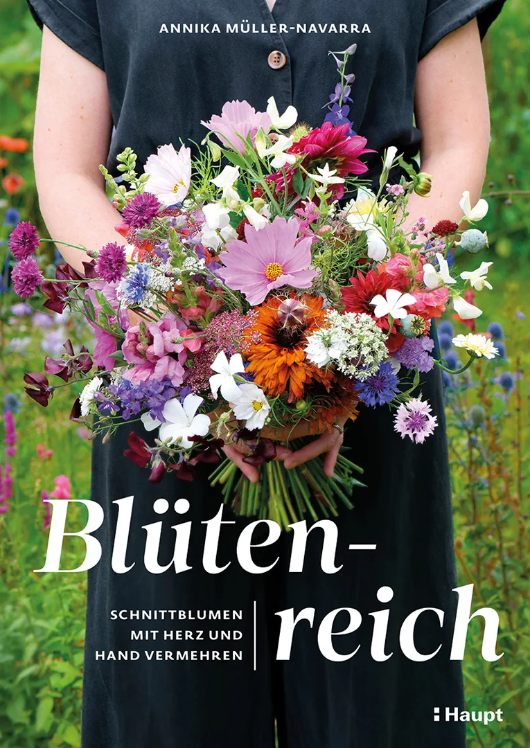 Vorderes Coverbild Blütenreich – Schnittblumen mit Herz und Hand vermehren