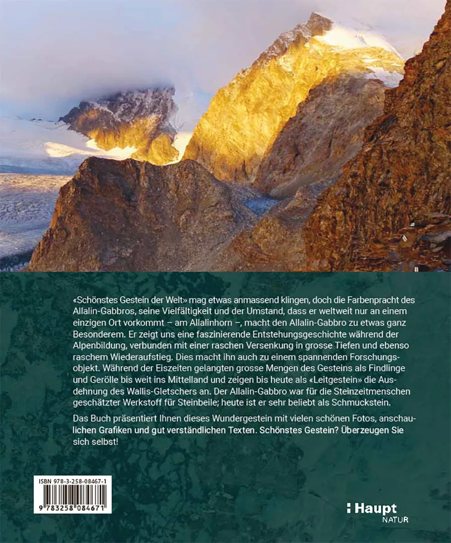 Rückseitencover Das schönste Gestein der Welt