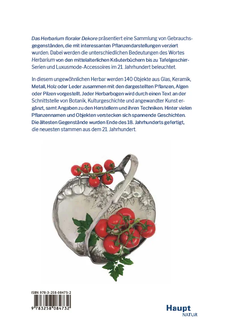Rückseitencover Das Herbarium floraler Dekore