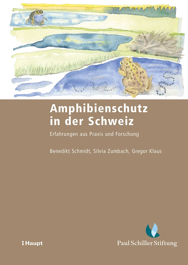 Vorderes Coverbild Amphibienschutz in der Schweiz