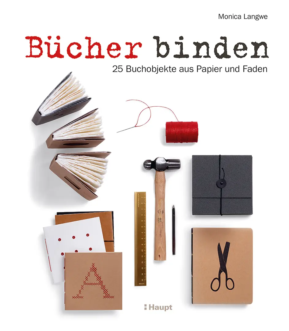 Vorderes Coverbild Bücher binden