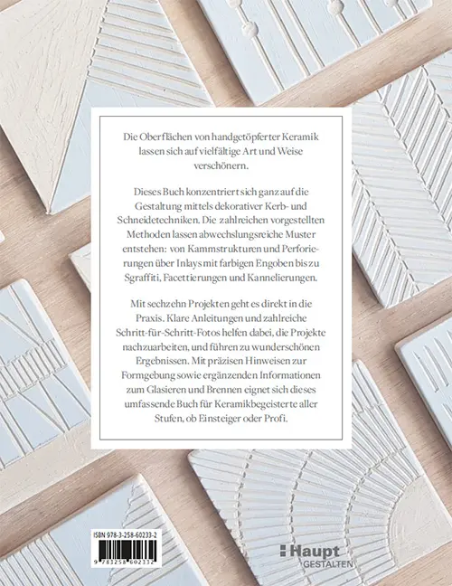 Rückseitencover Keramische Kerb- und Schneidetechniken