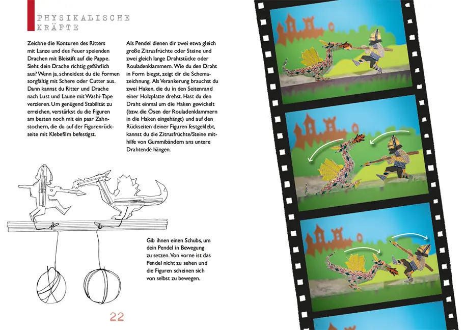 Beispielinhalt (Bild) Kinder-Werkstatt Animation