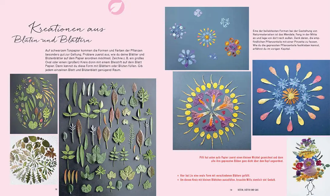 Beispielinhalt (Bild) Naturgeschenke zu jeder Jahreszeit