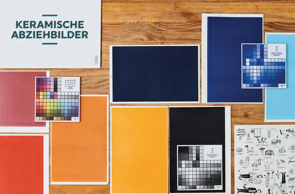 Beispielinhalt (Bild) Keramik illustrieren und dekorieren