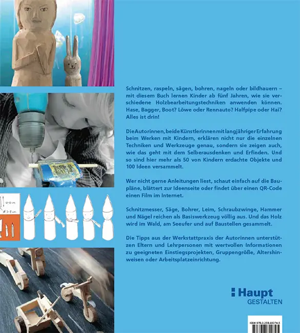 Rückseitencover Werkstatt Holz