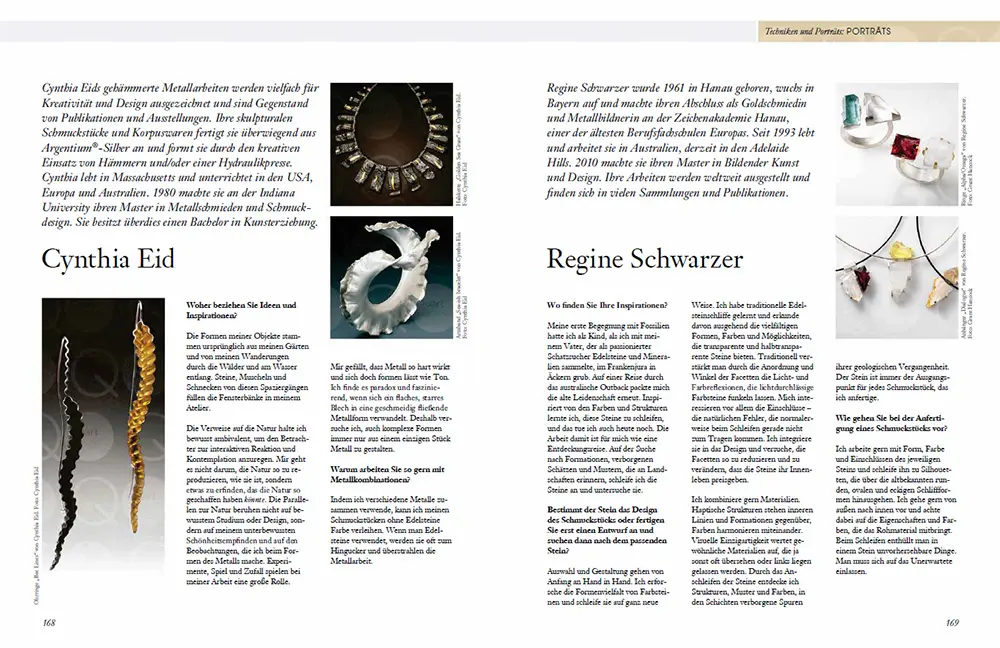 Beispielinhalt (Bild) Silberschmuck gestalten