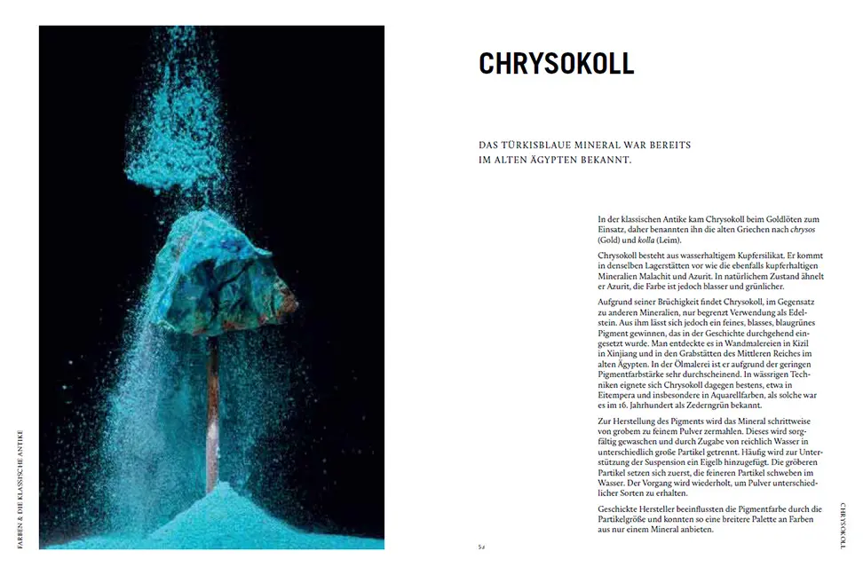 Beispielinhalt (Bild) Farbpigmente